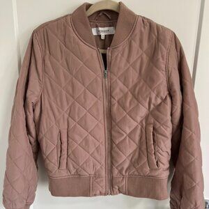 Quilted puffer jacket